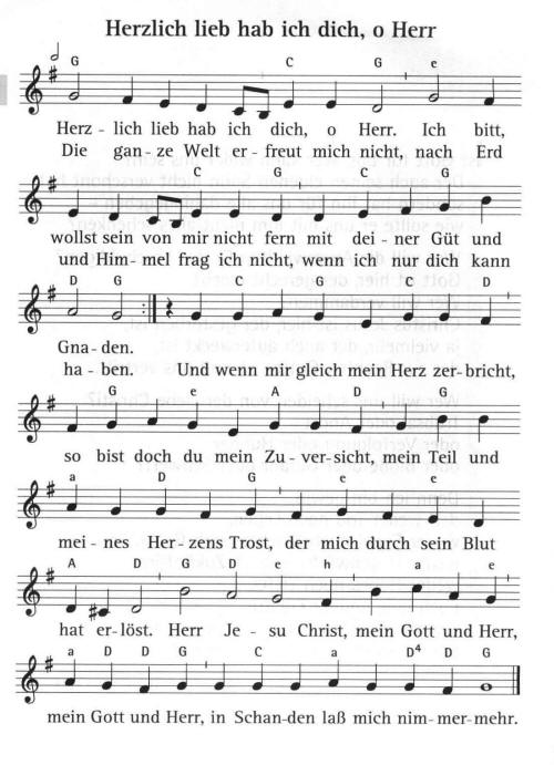 herzlich libe